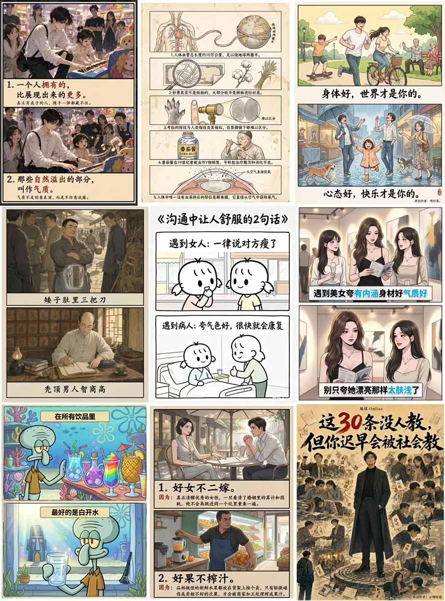 图片[4]-外面卖699元的抖音10W粉博主AI绘图实战课：提示词+爆款复刻+漫画创作+封面设计，从0掌握AI作图与变现完整流程-宝藏屋创业网