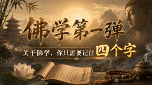付费文章：佛学第一弹，关于佛学，你只需要记住四个字-宝藏屋创业网