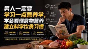付费文章:男人一定要学习一点营养学,学会看懂食物营养建立科学饮食习惯-宝藏屋创业网