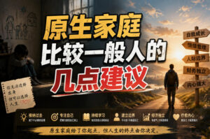付费文章：给原生家庭比较一般人的几点建议-宝藏屋创业网