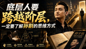 付费文章:底层人要跨越阶层,一定要了解孙割的思维方式-宝藏屋创业网