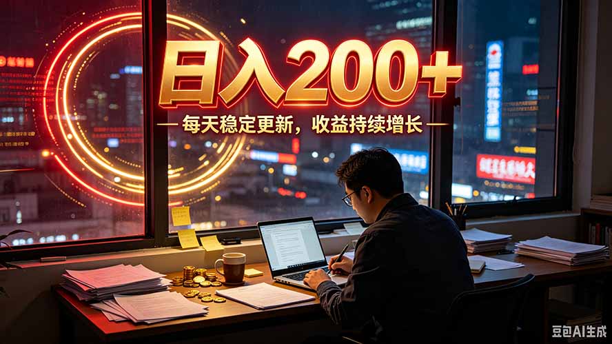 番茄达人变现新玩法，全自动运行 每日300+-宝藏屋创业网
