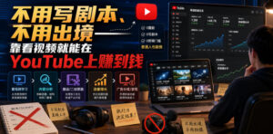 不用写剧本、不用出境——靠看视频就能在YouTube上賺到钱【原创双语字幕】-宝藏屋创业网