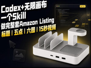 我用一个Codex Skill做完Amazon Listing:标题、五点、六图和视频全流程-宝藏屋创业网