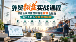 外贸翻盘实战课程，带你从认知重塑到落地拿单全链路，助力外贸人突破业绩瓶颈-宝藏屋创业网