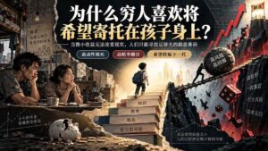 (20318期)社群精品文章:为什么穷人喜欢将希望寄托在孩子身上?-宝藏屋创业网