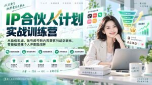 (20321期)IP合伙人计划实战训练营-更新:从微信私域、账号起号到内容获客与成交转化,零基础搭建个人IP变现闭环-宝藏屋创业网