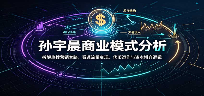 孙宇晨商业模式分析：拆解热搜营销套路，看透流量变现、代币运作与资本博弈逻辑-宝藏屋创业网