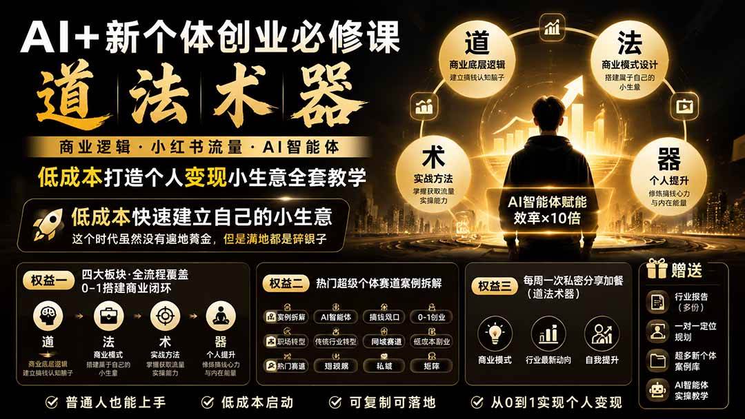（20592期）AI+新个体<a href=