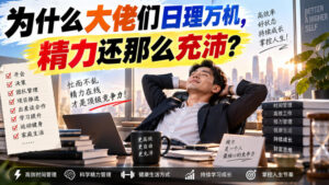 付费文章:为什么大佬们日理万机,精力还那么充沛?-宝藏屋创业网
