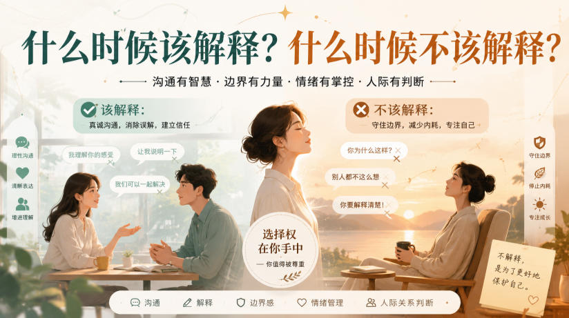 付费文章：什么时候该解释？什么时候不该解释？-宝藏屋创业网