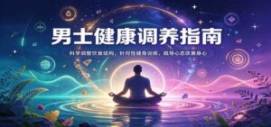 男士健康调养指南：科学调整饮食结构，针对性健身训练，疏导心态改善身心-宝藏屋创业网