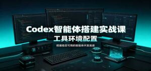 Codex智能体搭建实战课:工具环境配置,自定义技能开发,多业务自动化教学-宝藏屋创业网