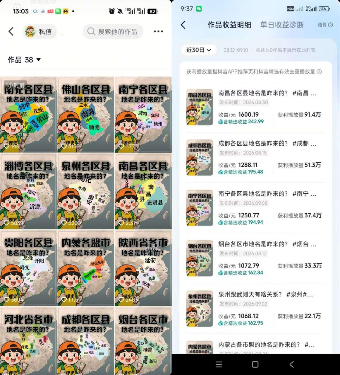 抖音3.2W粉博主理史游记AI历史游记短视频教学,热门赛道条条爆赞,单条独家精选收益1k+ 抖音3.2W粉博主理史游记AI历史游记短视频教学,热门赛道条条爆赞,单条独家精选收益1k+