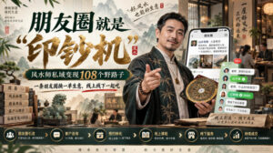朋友圈就是“印钞机”,风水师私域变现108个野路子,一条朋友圈换一单生意,线上线下一起吃【文档】-宝藏屋创业网