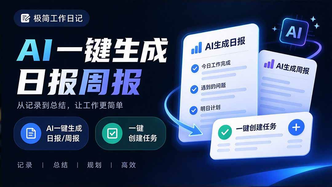 （20697期）天天写日报周报写到头疼？截图一键选屏幕内容，AI 自动把它变成结构化任务，极简工作日记-宝藏屋创业网