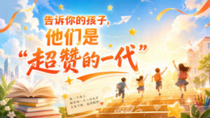 某付费社群专属文章:告诉你的孩子,他们是“超赞的一代”。-宝藏屋创业网