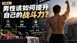 (20421期)付费文章:男性该如何提升自己的战斗力?-宝藏屋创业网