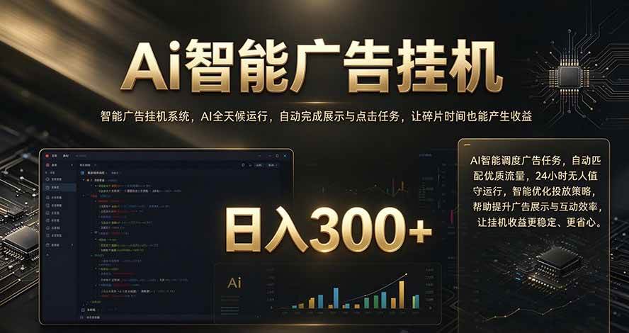 （20888期）闲置设备别闲置，AI 广告自动化任务，看懂少走弯路-宝藏屋创业网
