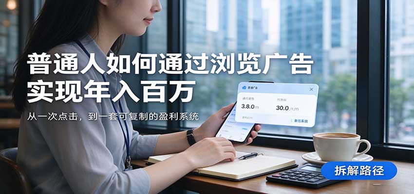2026最新技术24小时全自动浏览广告，全网独家，单台设备日入200+，支持实地学习考察-宝藏屋创业网