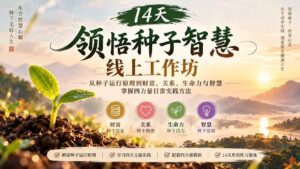 (20756期)14天领悟种子智慧线上工作坊|从种子运行原理到财富、关系、生命力与智慧,掌握四力量日常实践方法-宝藏屋创业网