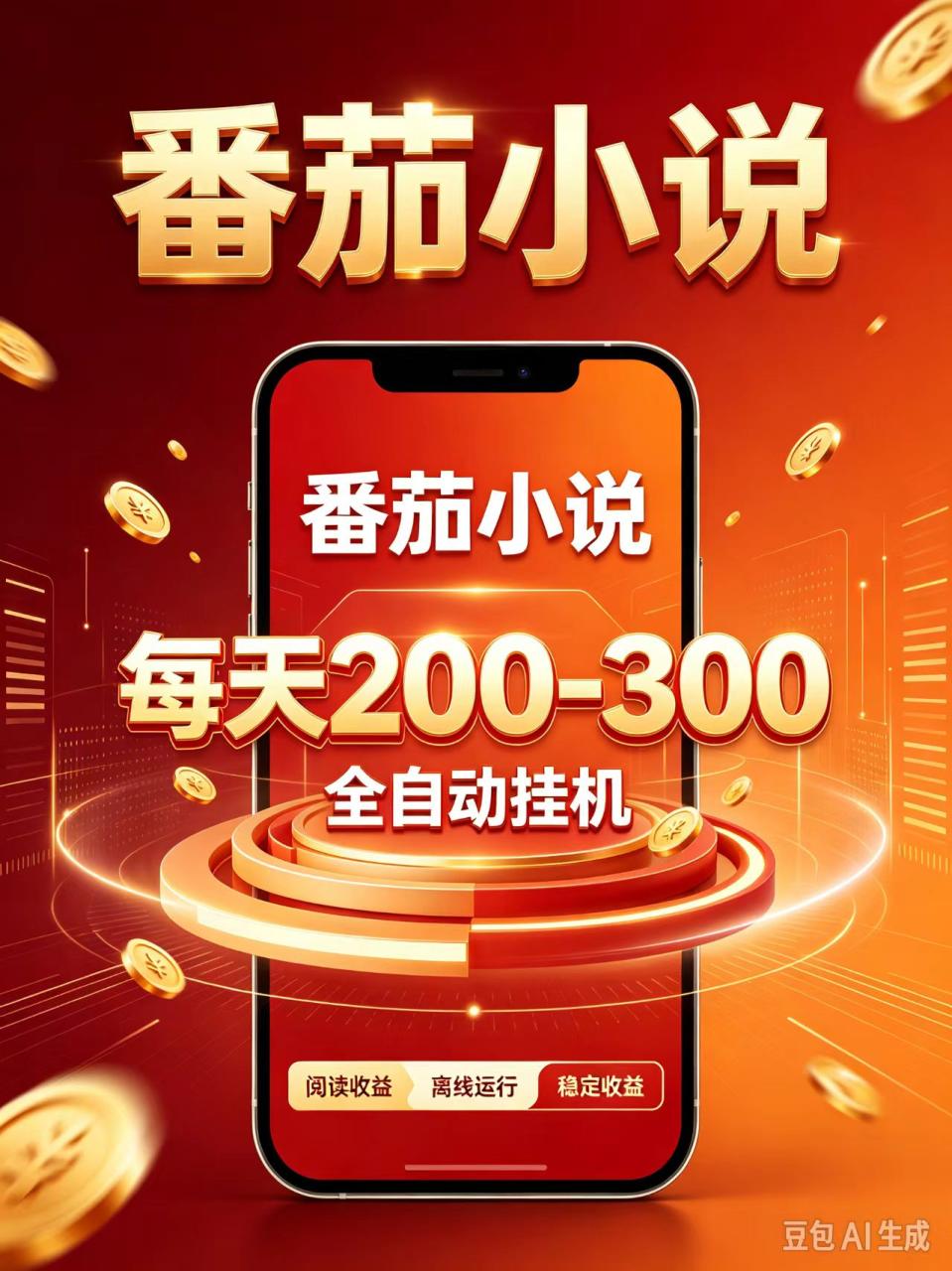 门槛极低的番茄全自动小说，日入200-300，项目非常火爆-宝藏屋创业网