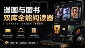 Github开源工具!支持漫画与图书双库的全能阅读软件,内置六类朗读引擎,可离线听书Cmbok-宝藏屋创业网