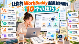 让你的 WorkBuddy 越用越好用的 10 个小技巧-宝藏屋创业网