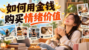 某公众号付费文章：如何用金钱购买情绪价值？-宝藏屋创业网