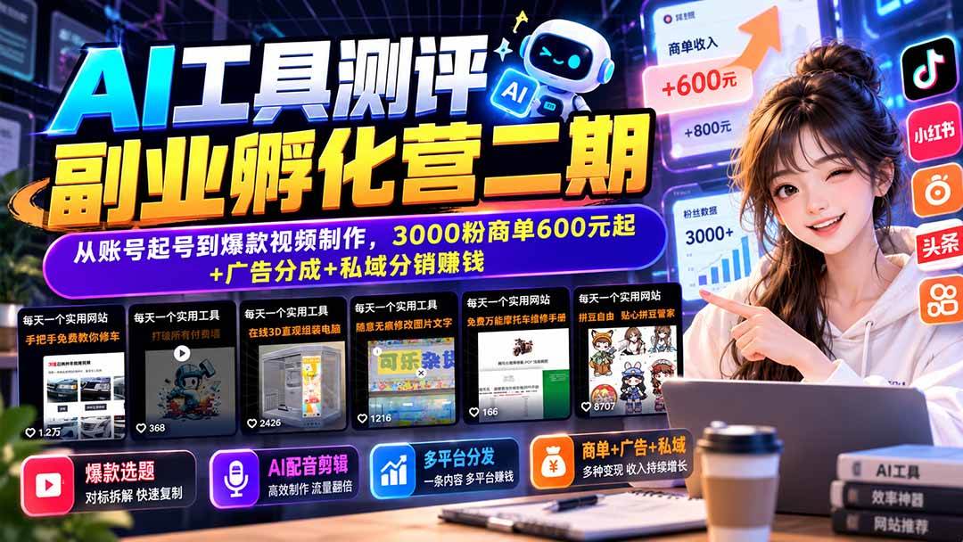 （20800期）AI工具测评<a href=