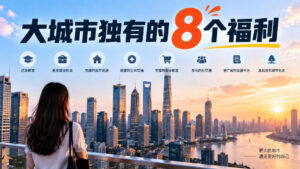 某公众号付费文章：大城市独有的8个福利-宝藏屋创业网